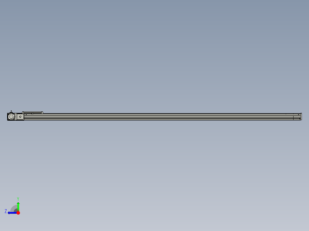 欧规系列-LB8-L75-S3000-BR-ZP75-C3右视图
