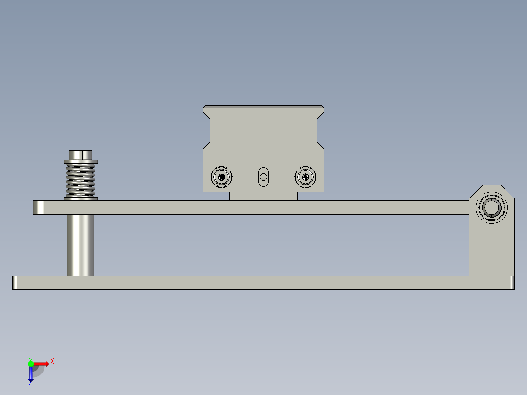 3d打印平台俯视图