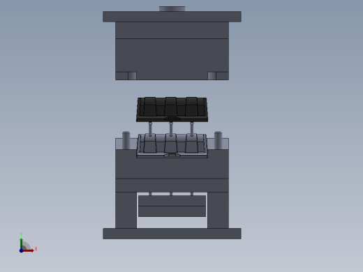塑料模具前视缩略图