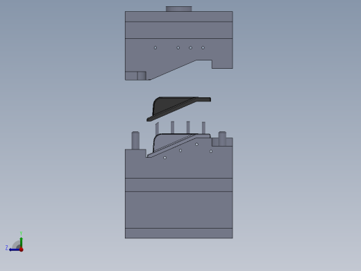 塑料模具右视缩略图