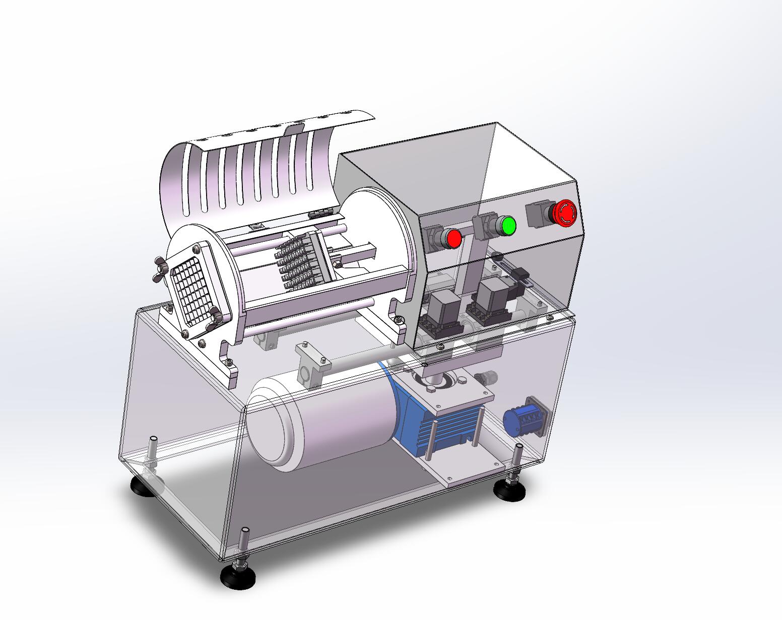 水果蔬菜 土豆切丝机 推条机设计