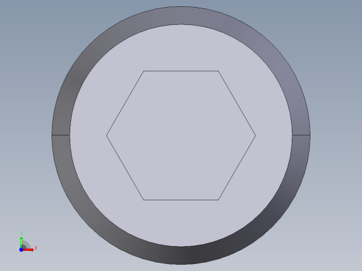 定位柱(重荷重)(英吋) 2B03-3D多系列多零件图纸模型前视缩略图