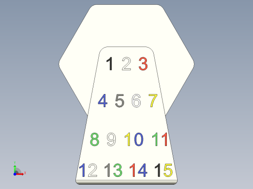 儿童旋转鼓玩具前视缩略图