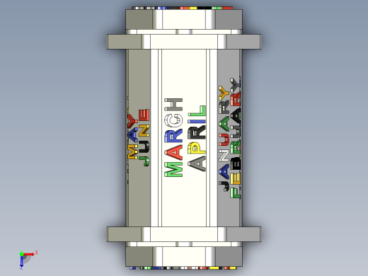 儿童旋转鼓玩具俯视缩略图