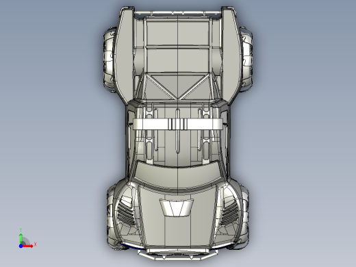 玩具车 Lagoa_truck_II STP前视缩略图