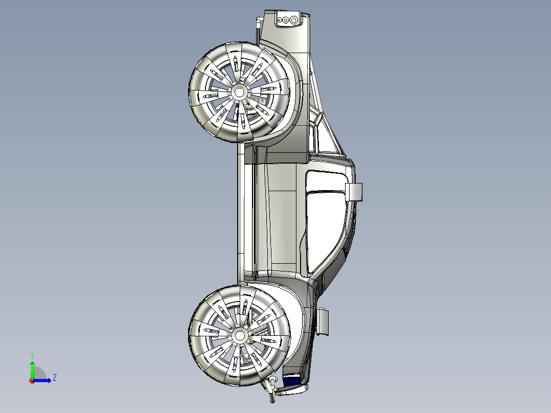 玩具车 Lagoa_truck_II STP左视图