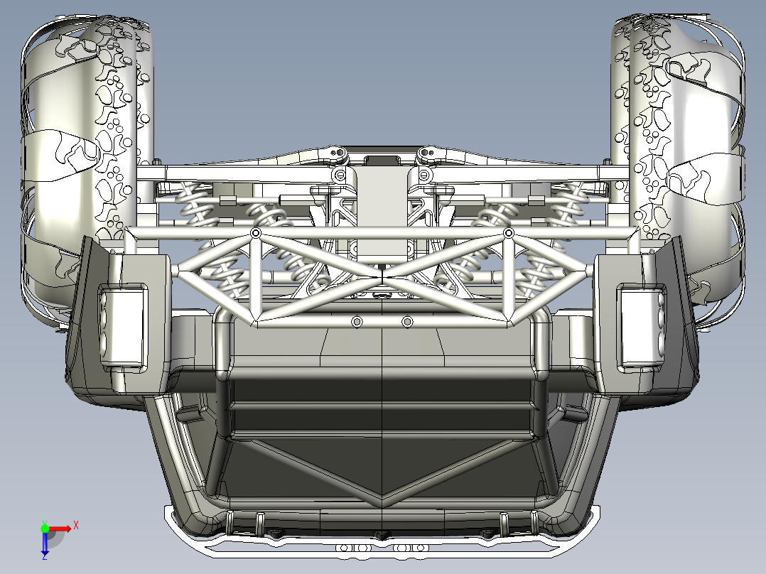 玩具车 Lagoa_truck_II STP俯视图