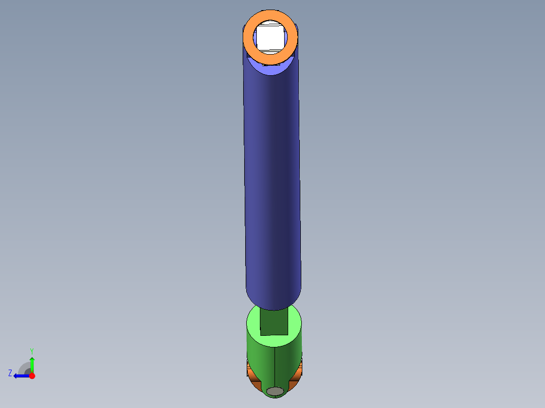 联轴器-万向节-伸缩接头2右视图