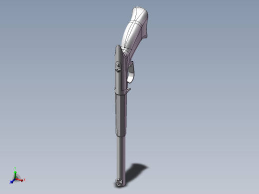 下置式击锤击发手枪