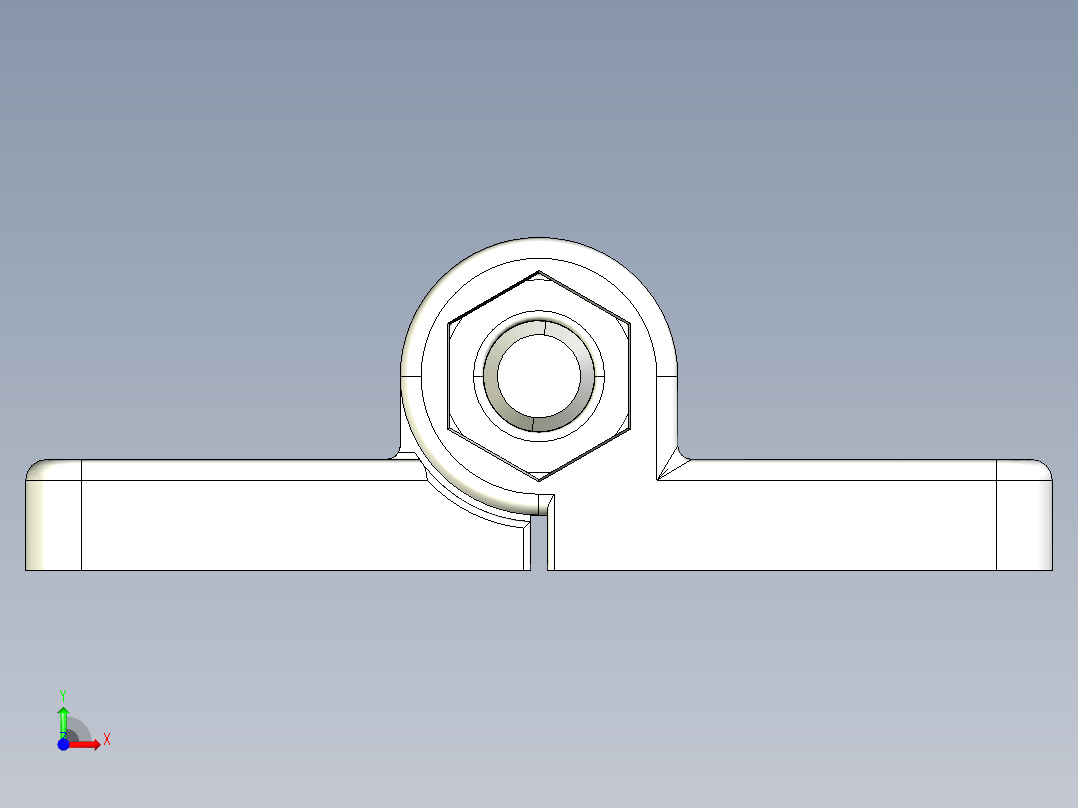 型材-KJN 40X45 DIE-CAST COMBI HINGE 095Z4045SF00S前视图