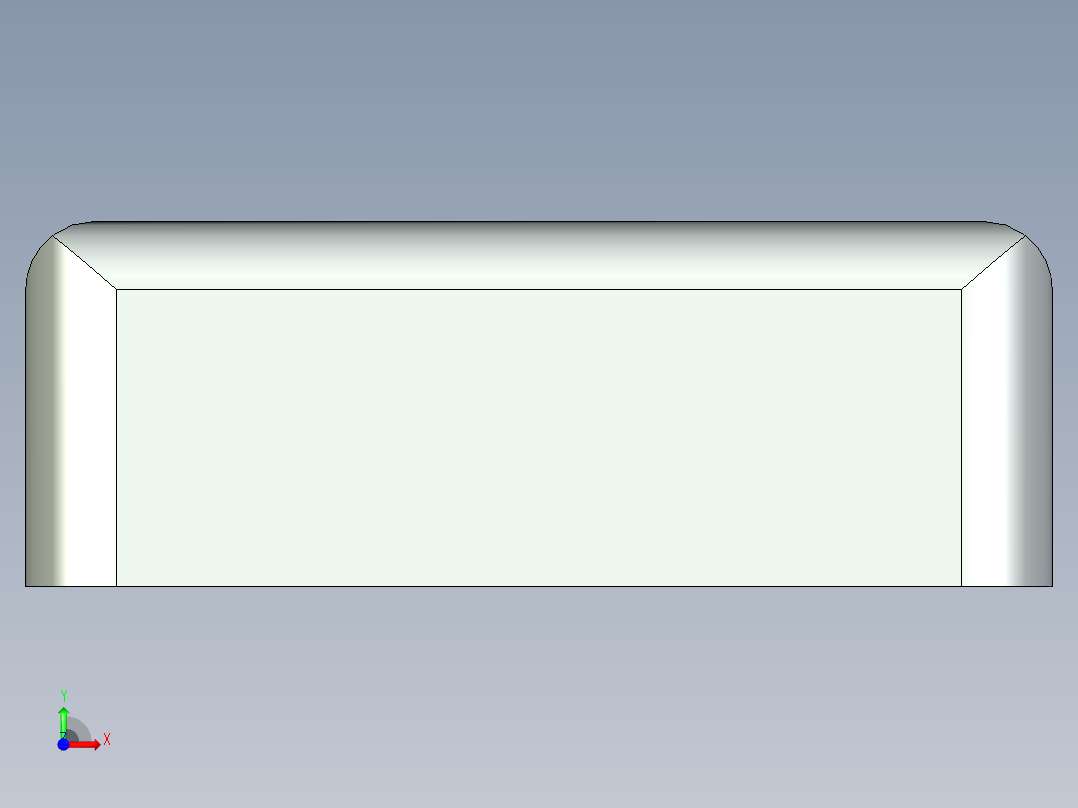 型材-KJN 45X90 FOOT PLATE KJN4590FP前视图