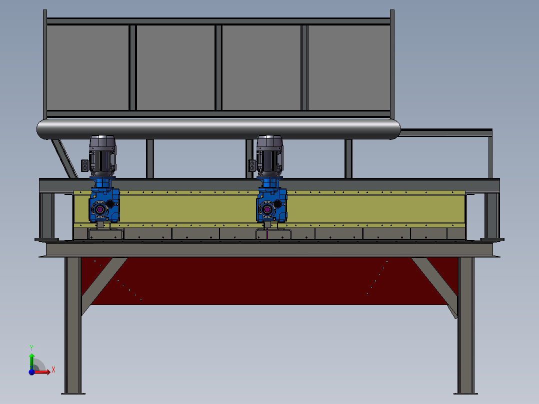 摇摆喂料机 sw21前视图