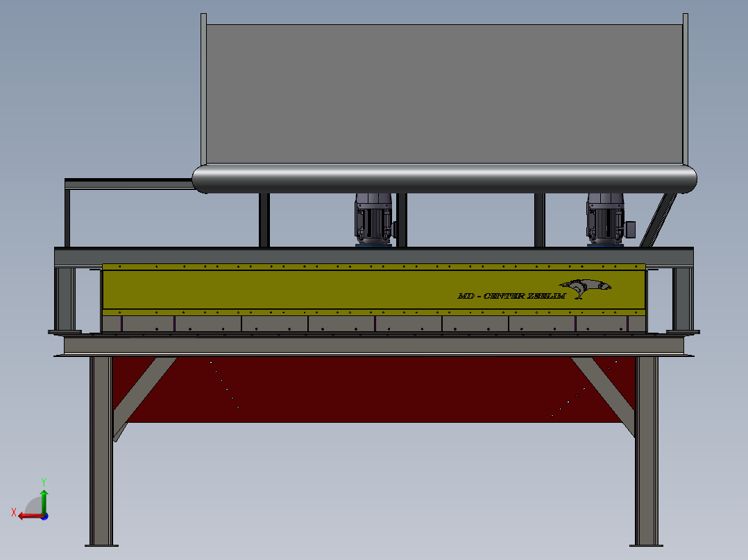 摇摆喂料机 sw21后视图