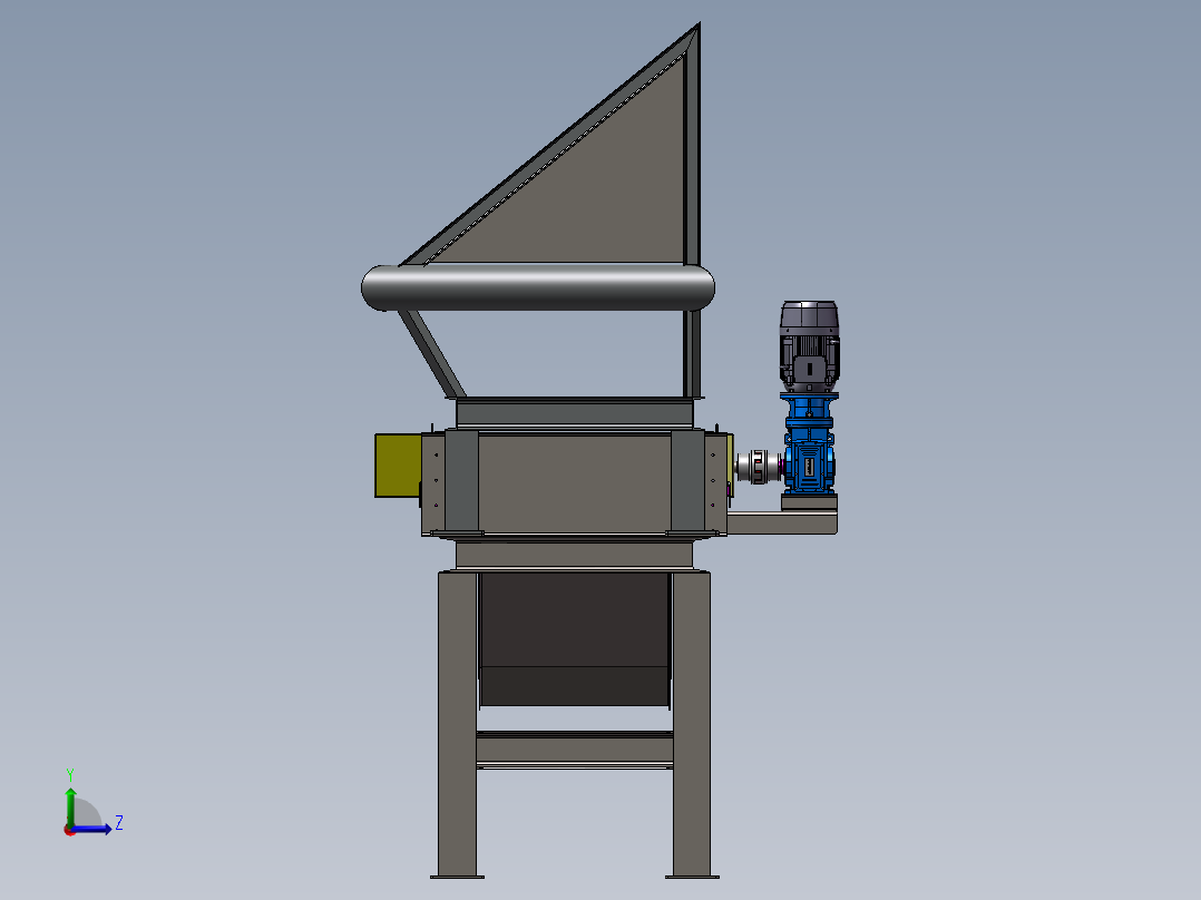 摇摆喂料机 sw21左视图