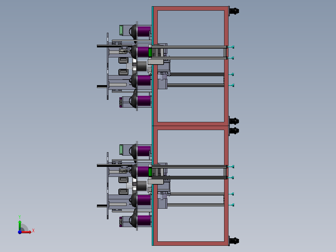 烧水壶盖自动检测设备sw17可编辑前视图