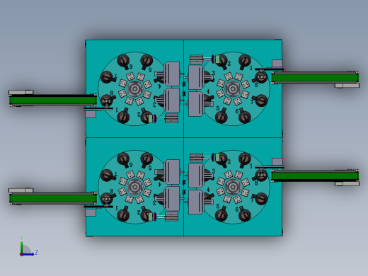 烧水壶盖自动检测设备sw17可编辑左视缩略图