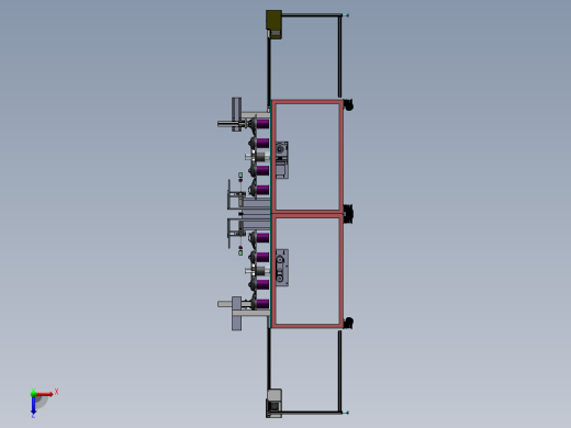 烧水壶盖自动检测设备sw17可编辑俯视缩略图
