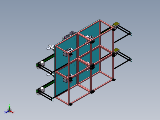 烧水壶盖自动检测设备sw17可编辑正等轴测缩略图