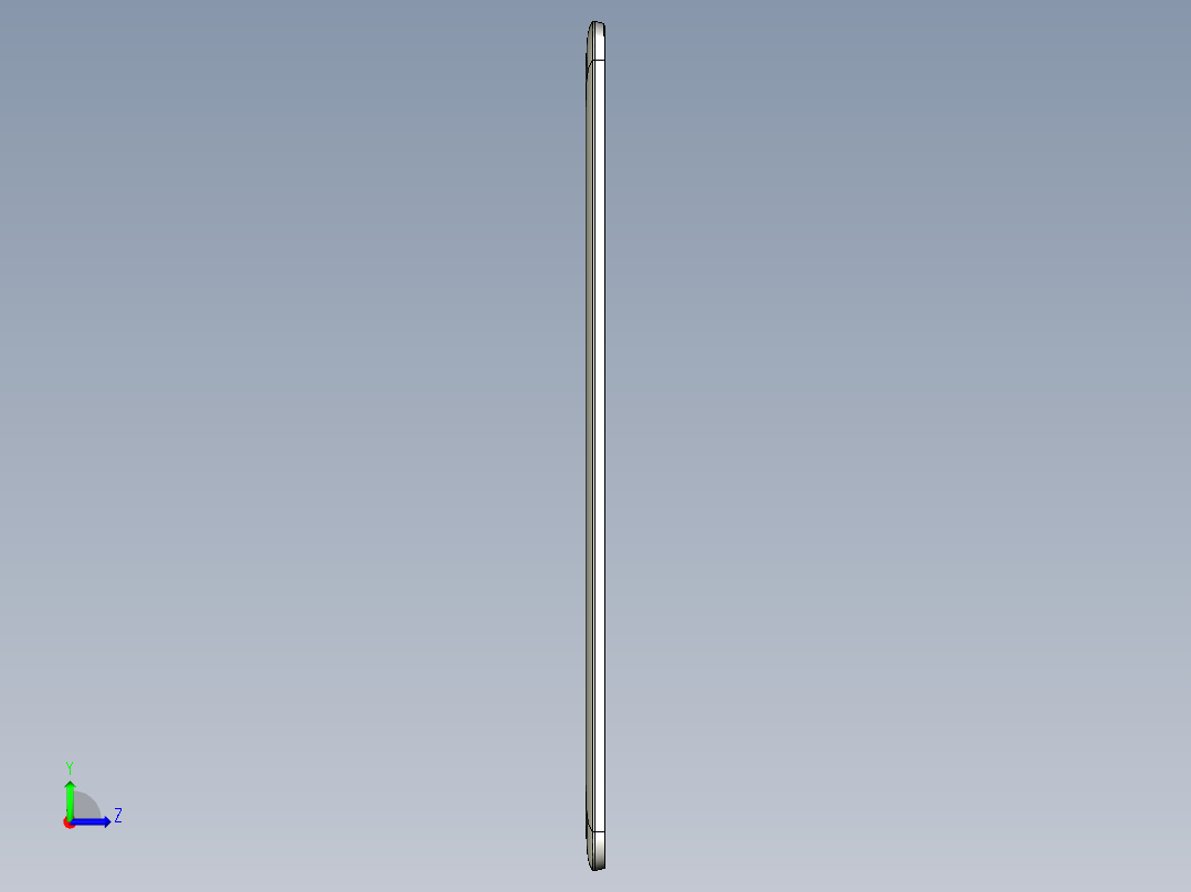 冲压笔记本外壳铣避位带程序模型左视图