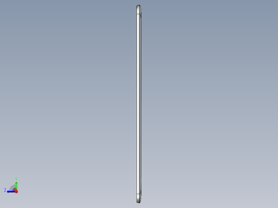 冲压笔记本外壳铣避位带程序模型右视图