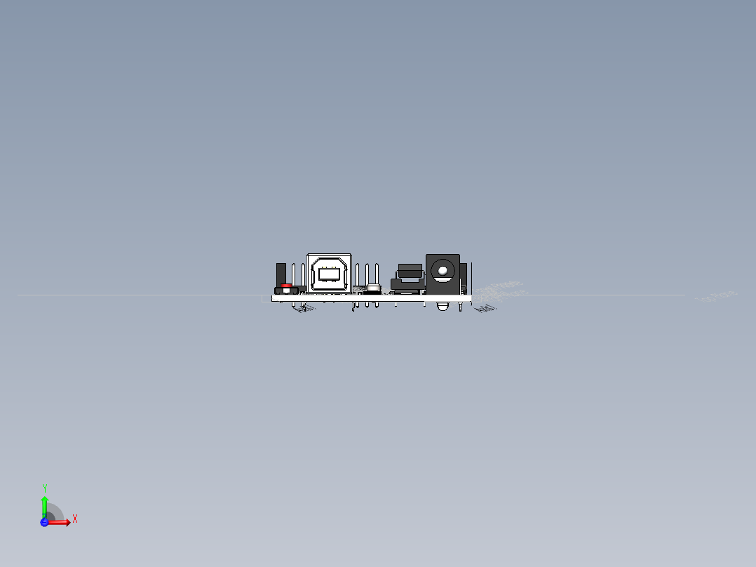 电路板、主板(26)前视图