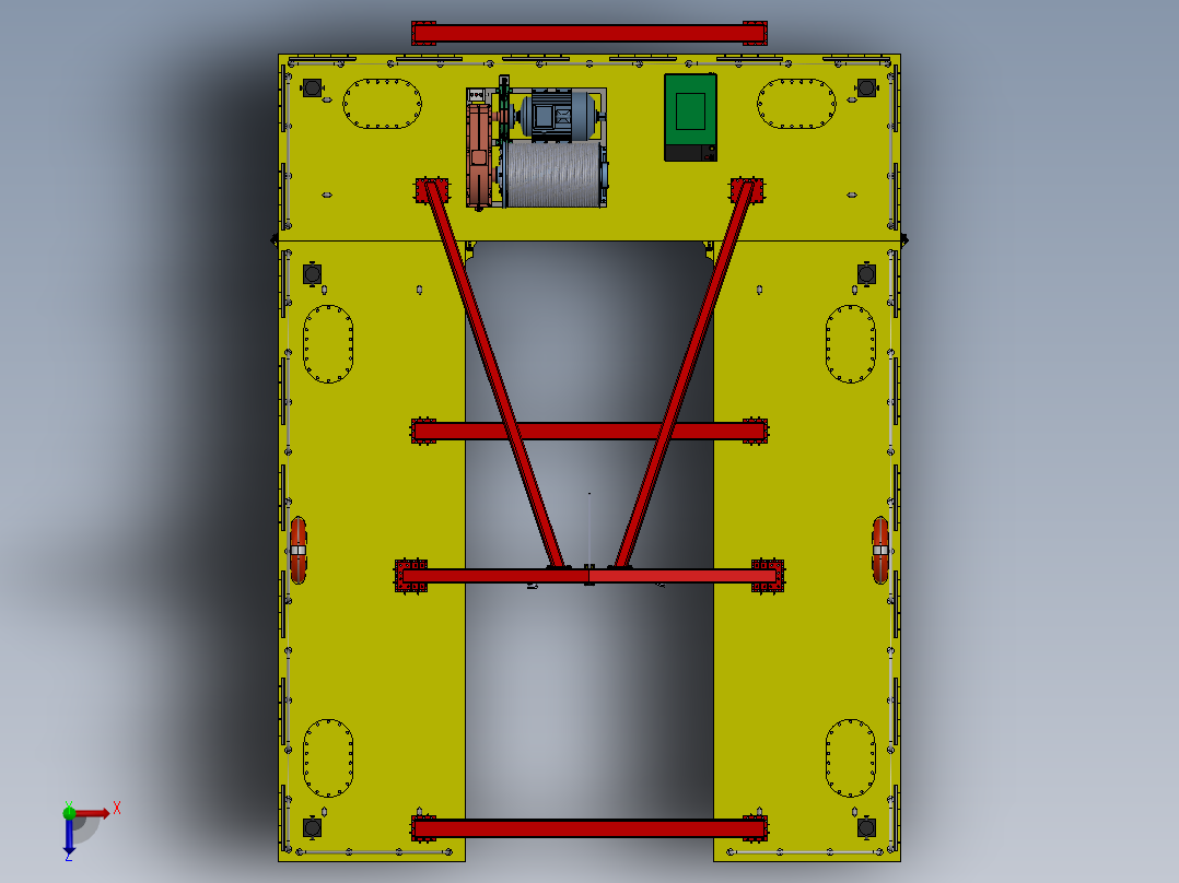 起重机-1(106)俯视图