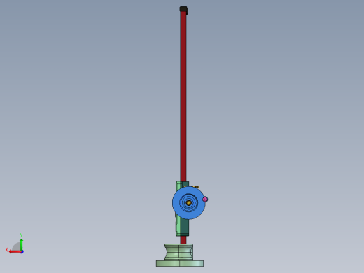 布局高度规 STEP格式后视缩略图