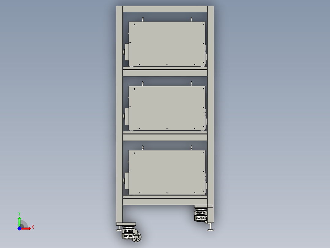ST22-放置高频电源前视图