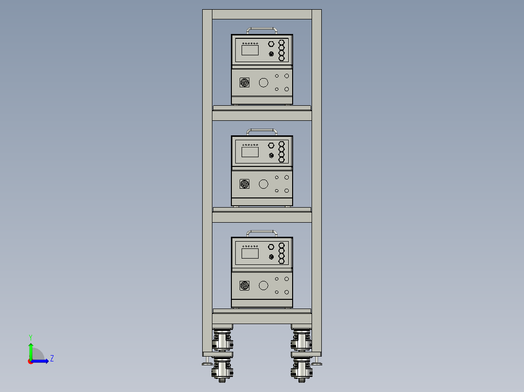 ST22-放置高频电源左视图