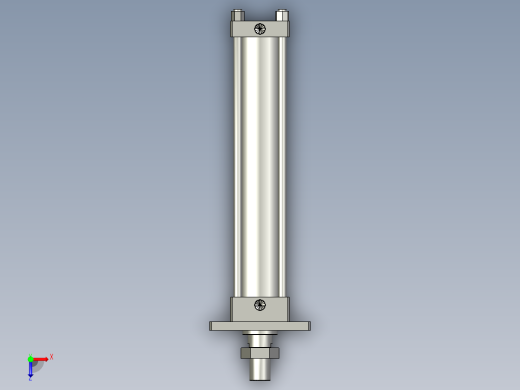 MPHFA前法兰型拉杆油缸MPHFA-100-500-PPV-J2俯视缩略图