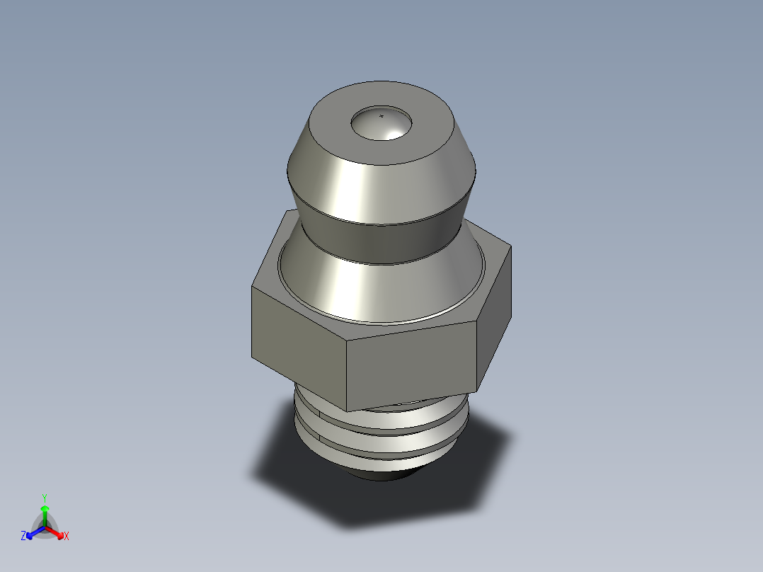 Y-油嘴-M6x5主视图
