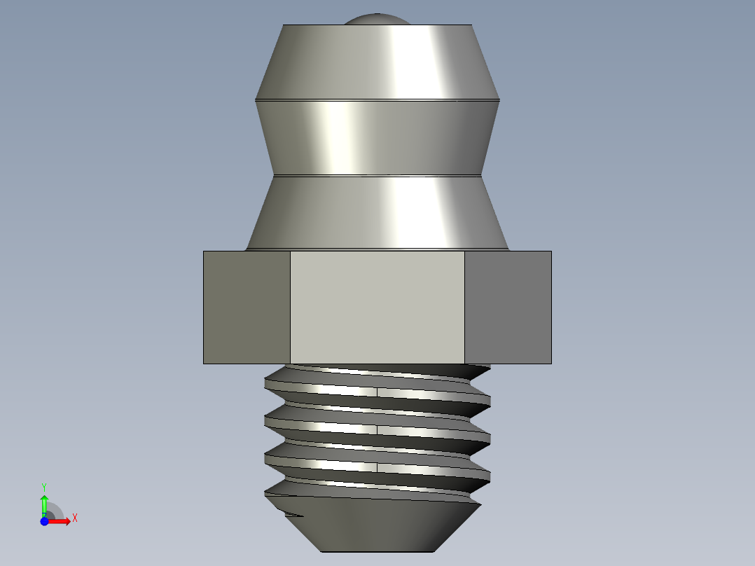 Y-油嘴-M6x5前视图