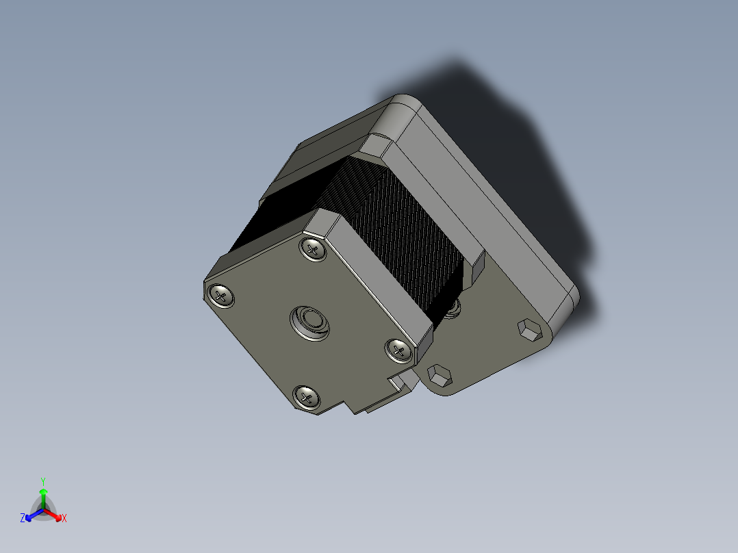 Mk8EXTRUDERs_1正等轴测图