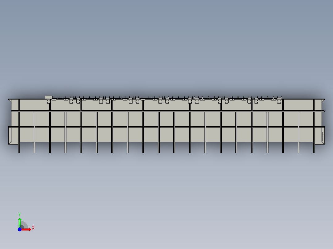 EE槽组件前视图
