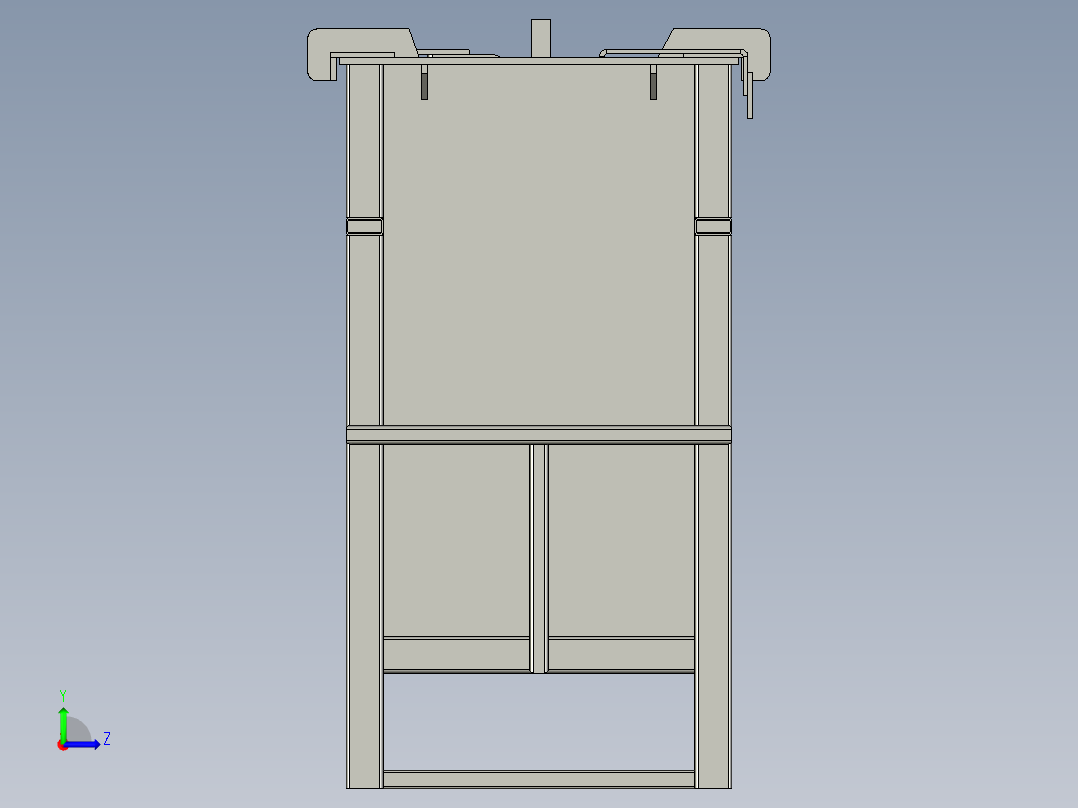 EE槽组件左视图