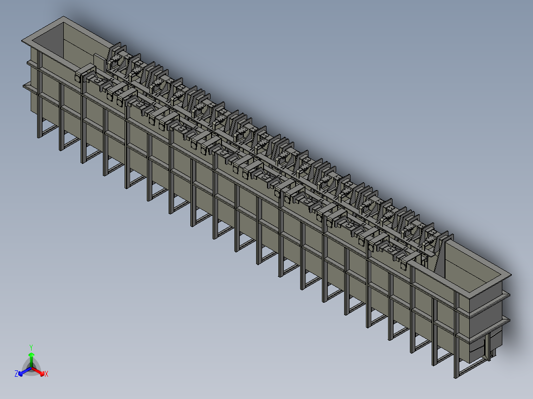 EE槽组件正等轴测图