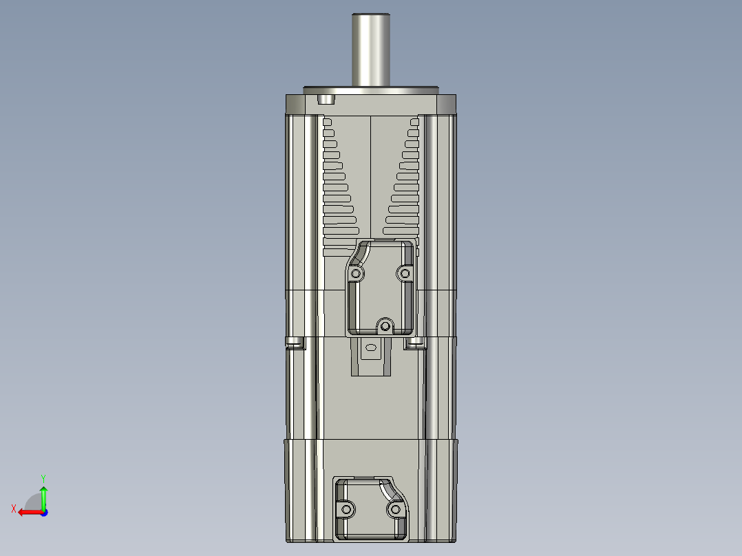 AC400W带刹车后视图