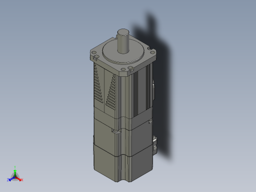 AC400W带刹车正等轴测缩略图