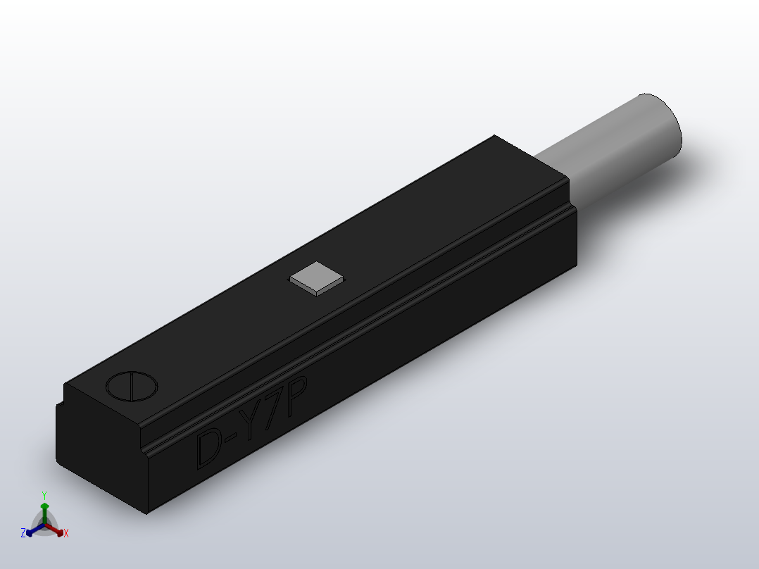 D-Y59A•D-Y69A•D-Y7P•D-Y7PV•D-Y59B•D-Y69B系列磁性开关[D-Y7P]主视图