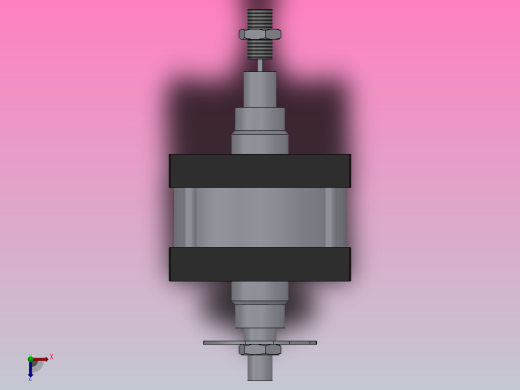 SIJ双轴复动行程可调型气缸SIJ320×250-S-CS1U1俯视缩略图
