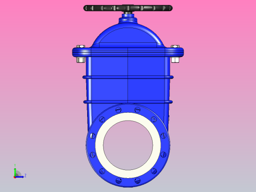 截止阀-DN200毫米-11左视缩略图