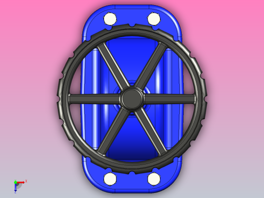 截止阀-DN200毫米-11俯视缩略图