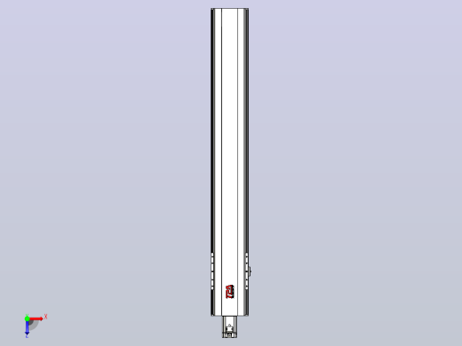 日规模组半封闭丝杆TPA-HNR-202D-2510C-L1250-M-Y-P75-N3俯视缩略图