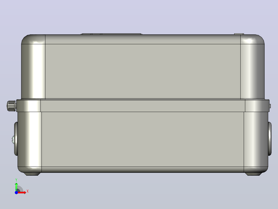 QC36-20TN电磁起动器三维模型202204前视图