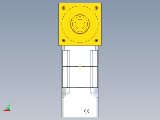 PW70双轴 PGH60-L2 14-50-70-M4 转向器加减速机 PW70双轴 PGH60 14-50-70-M4后视缩略图