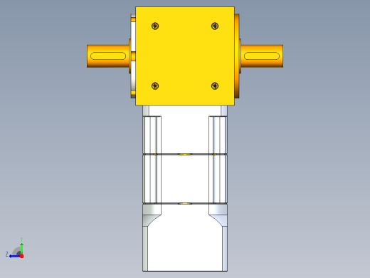 PW70双轴 PGH60-L2 14-50-70-M4 转向器加减速机 PW70双轴 PGH60 14-50-70-M4右视缩略图