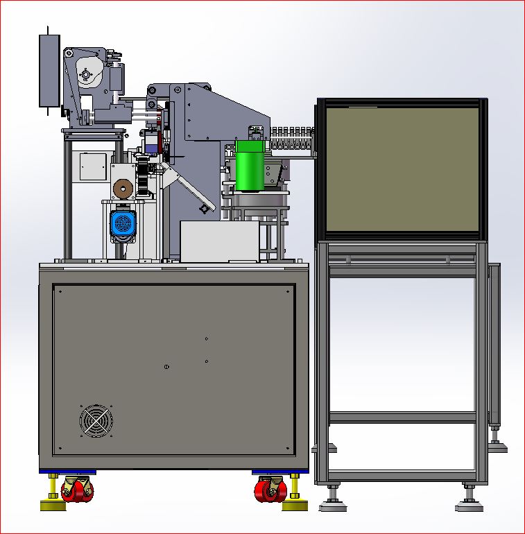 量产儿童安全座椅挂钩铆合机(sw16可编辑+工程图+bom)