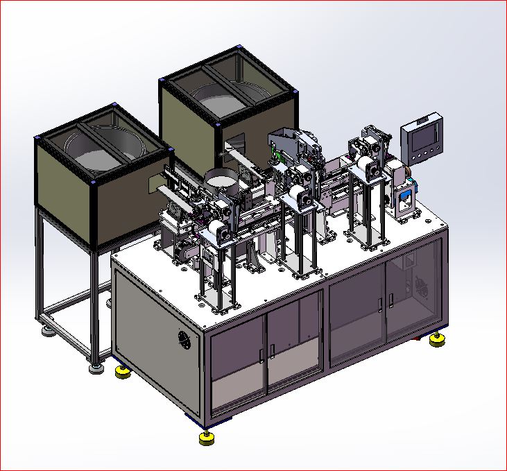 量产儿童安全座椅挂钩铆合机(sw16可编辑+工程图+bom)