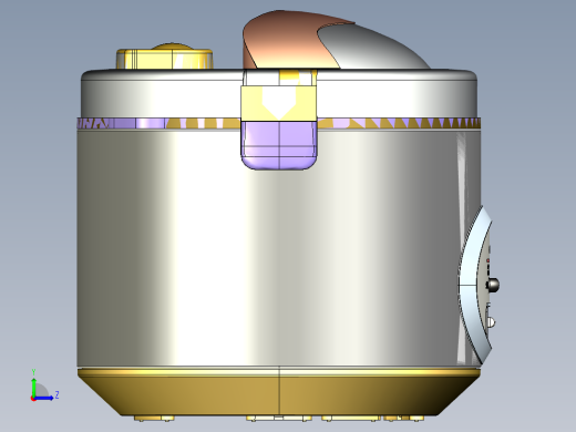 1-63 电饭锅3D图纸左视缩略图