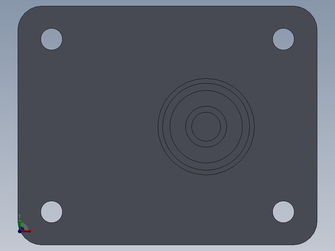 液压齿轮泵SW2014前视图